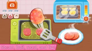 Baby Panda's Breakfast Cooking