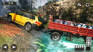 越野 汽車 遊戲 3D：吉普 4X4