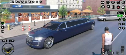 Limousine Taxi Driving Game