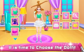 Ballerina Dancer Beauty Salon