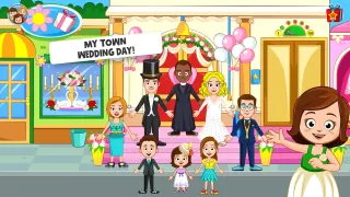 My Town: Wedding Day girl game