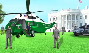 US President Escort Helicopter