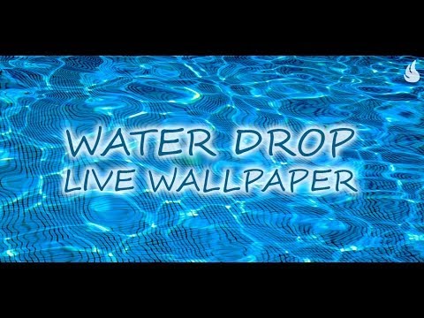 Water Drop Live Wallpaper