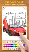 Cars Coloring & Drawing Game