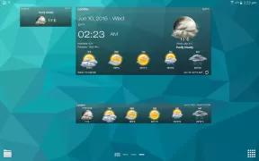 Weather Clock Widget