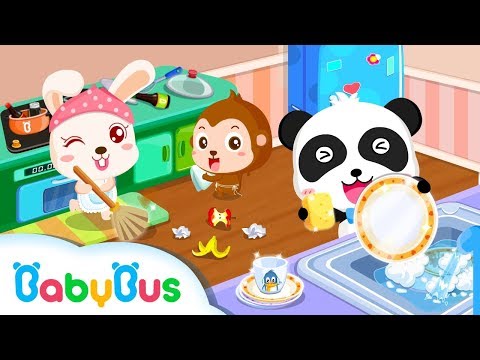 My Baby Gets Organized | Kiki and Miumiu | Kids Games | Panda Cartoon | Game Trailer | BabyBus Game