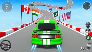 Muscle Car Stunts - Ramp Car