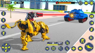 Shark Robot Car Transform Game