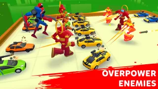 Robot Merge Master: Car Games