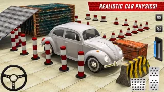 Classic Car Parking: Car Games