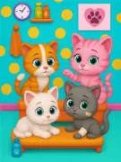 Cute Kitty Cat Pet Care
