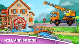 Truck games - build a house