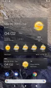 Weather Clock Widget