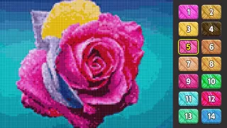 Cross Stitch: Color by Number