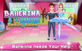 Ballerina Dancer Beauty Salon